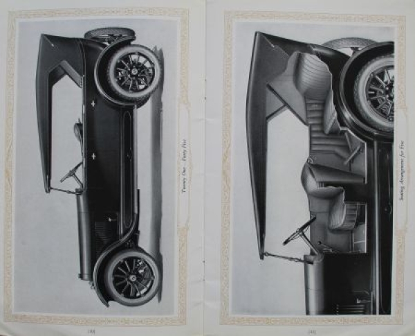 Buick Valve-in-Head Six Cylinder Modelprogram 1921 Carbrochure (9535)